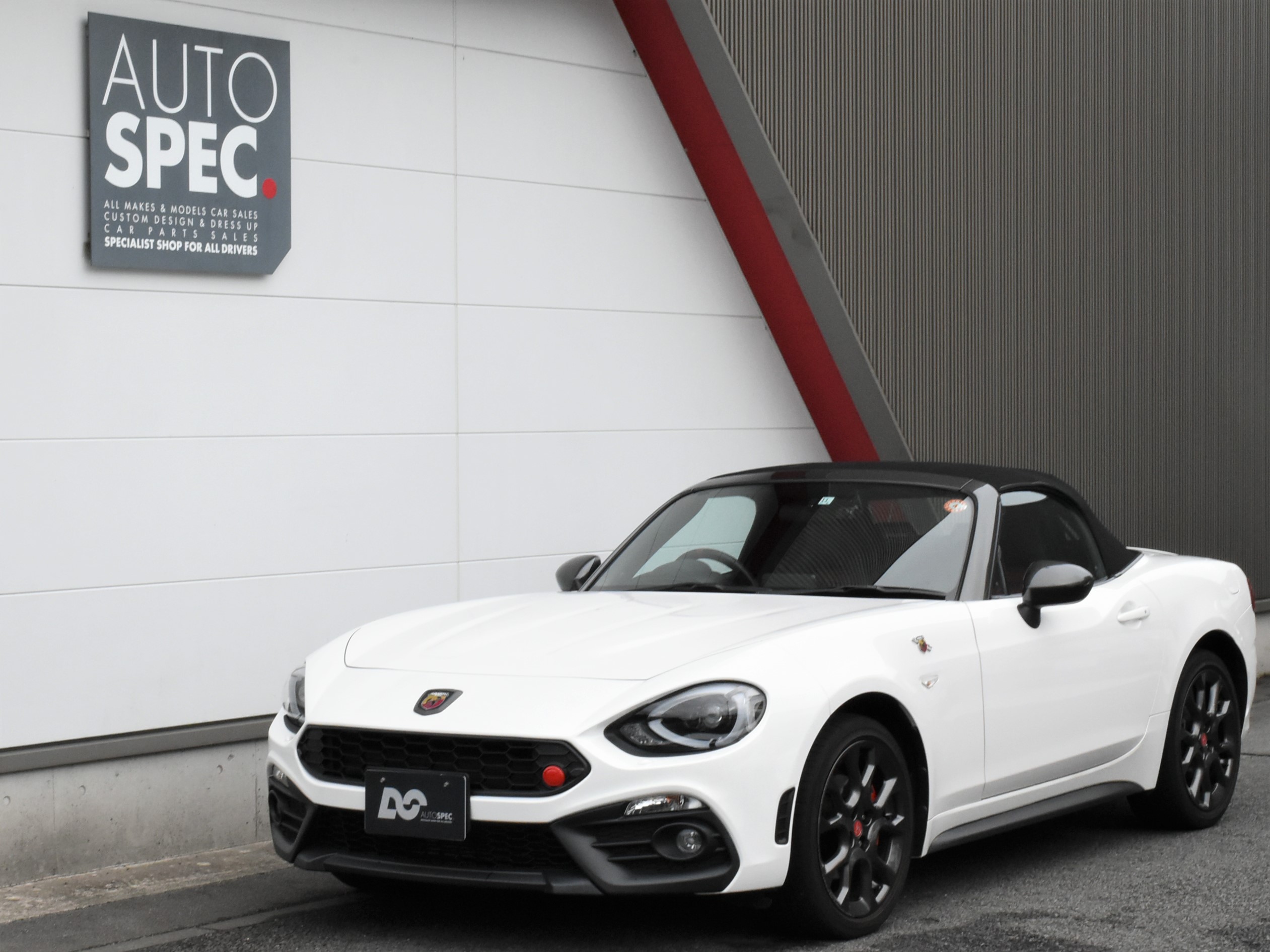 ABARTH124spider　NAVI Leather Package RHD 6AT