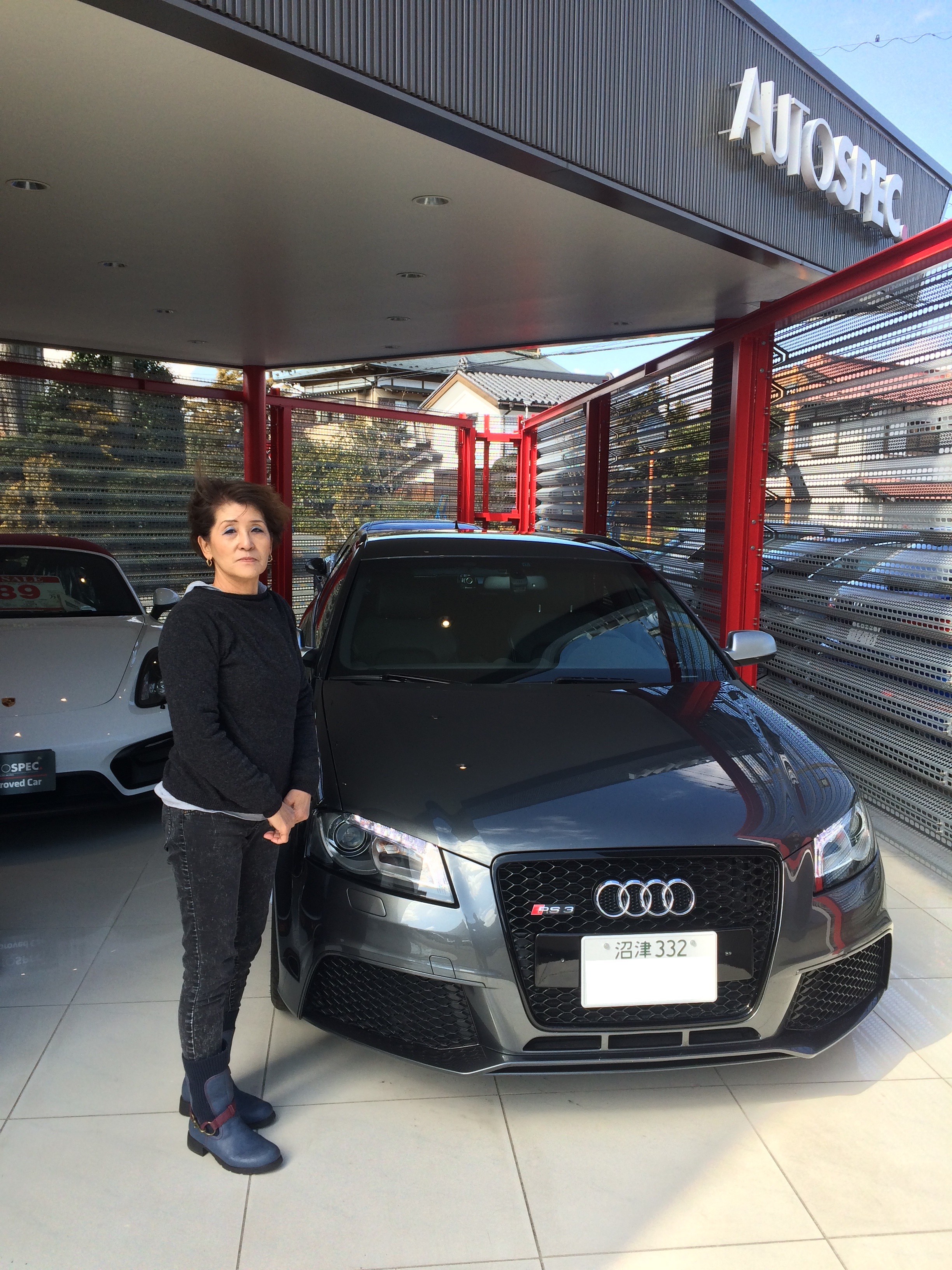 Audi Rs3 Sportback ご納車させていただきました Blog アウトスペックのブログ