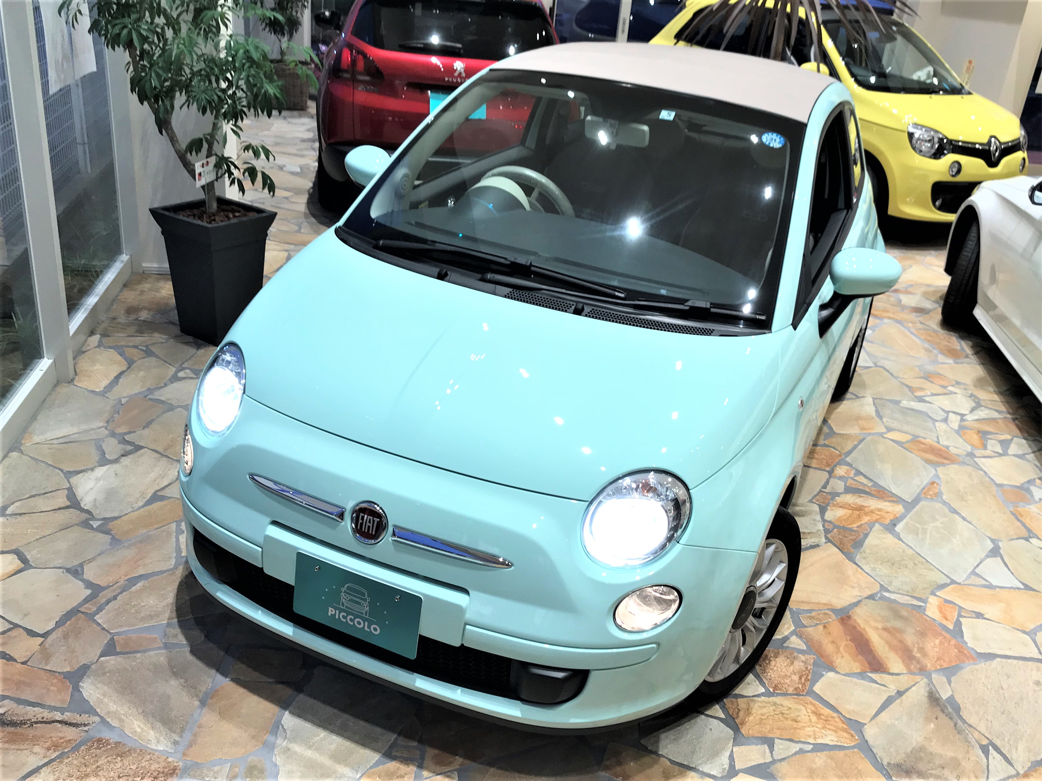 FIAT 500C　メントルザータ