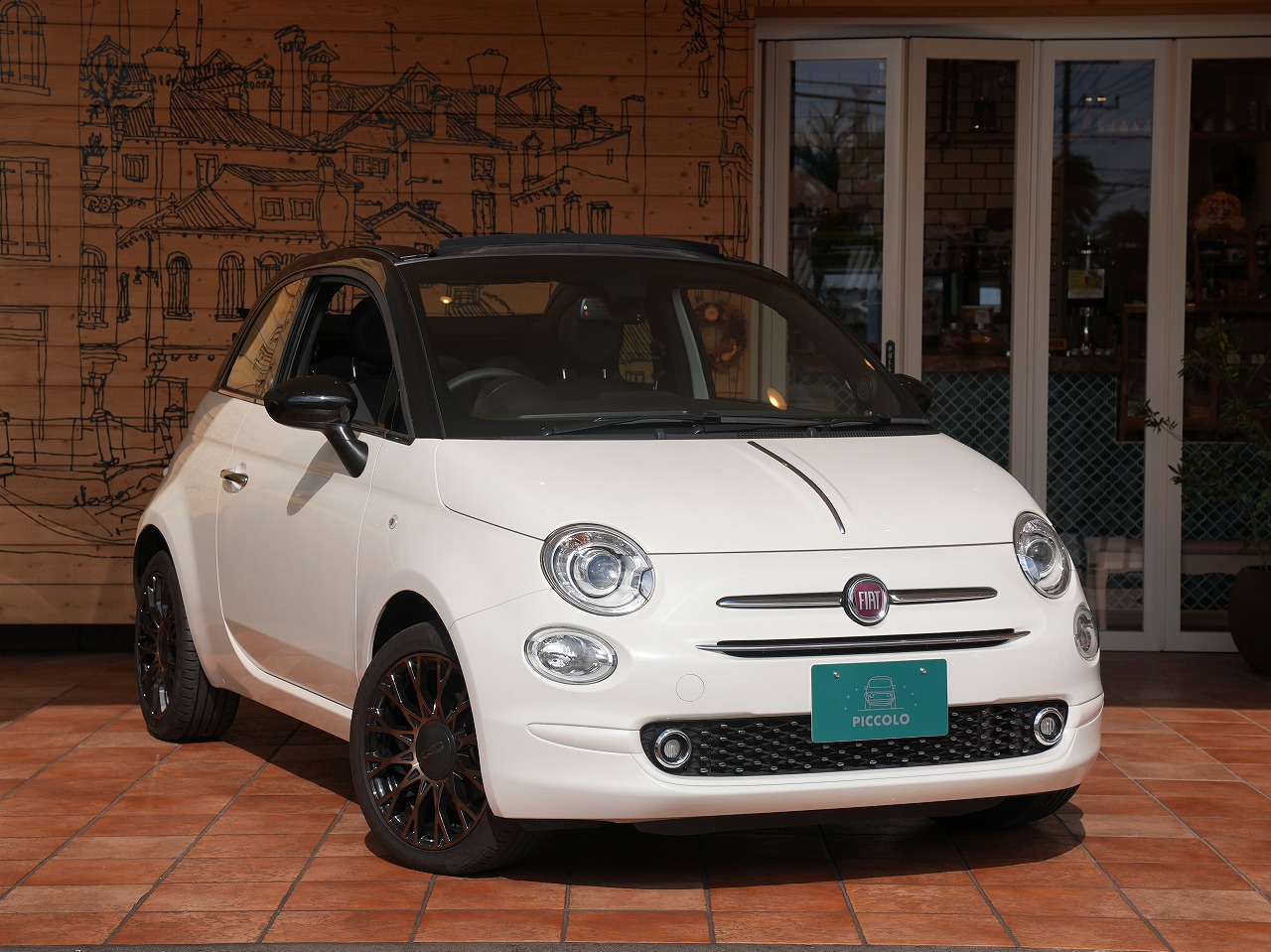 FIAT 500C 120th Tuxedo RHD 5AT
